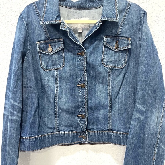 Old Navy Blue Jean Jacket Classic Style XL - Picture 6 of 7